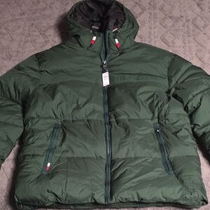 Tommy HILFIGER, Men's Green Puffer Jacket